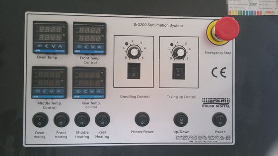 Dubbele Directe de Textieldrukmachine 1440 van Cmyk Dpi-Resolutie