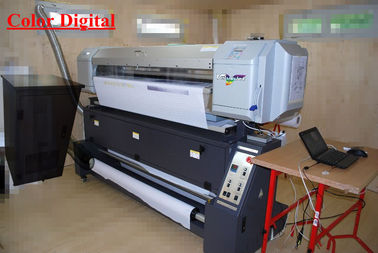Van de de Sublimatieprinter van polyester Textielmutoh de Printerbroodje van Inkjet om Dubbele CMYK-Kleur te rollen