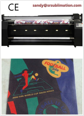 Digitale de Textieldrukmachine van de groot Formaatsublimatie voor de Harde Vlag van de Grondtraan