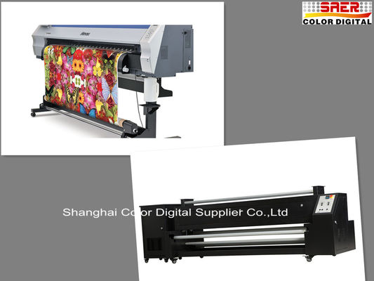 Stoffen Originele TS34-1800A Mimaki Digitale Printer met Sublimatieverwarmer