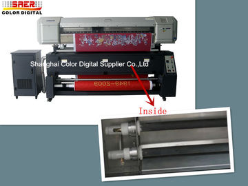 Het automatische Mutoh-Broodje van de Sublimatieprinter om voor de Reclame van de Druk van de Bannervlag te rollen