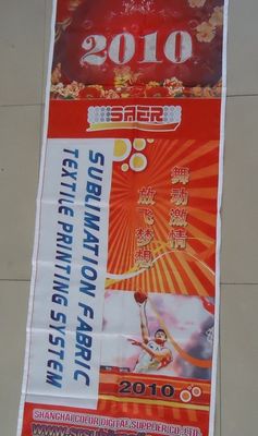 Geen van de de Sublimatie Digitale Druk van de Drukkleurstof van de de Stoffendouane de Wimpelsvlag