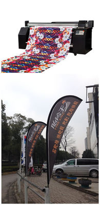 Machine van de sublimatie de Digitale Textieldruk Binnen Openlucht1400dpi