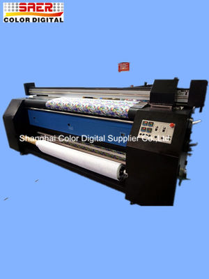2.2m Digitale de Sublimatieplotter van Inkjet van de Stoffenplotter met Twee DX7 Drukhoofd