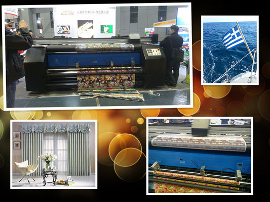 Inkjet-Type 1440dpi de Hoofdprinter van Hoge snelheidsepson de Diameter van het 3 Duimbroodje