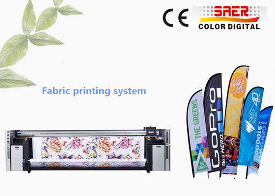 Van het de Druksysteem van de vertoningenvlag de Textieldrukmachine van Inkjet