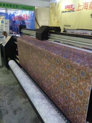 De Drukmachine van de Epson Hoofd Digitale Sublimatie voor Dubbel 4 Kleur CMYK van de Douanestof