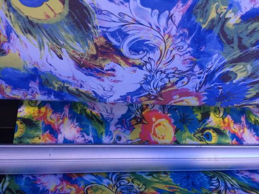 De Drukmachine van de Epson Hoofd Digitale Sublimatie voor Dubbel 4 Kleur CMYK van de Douanestof