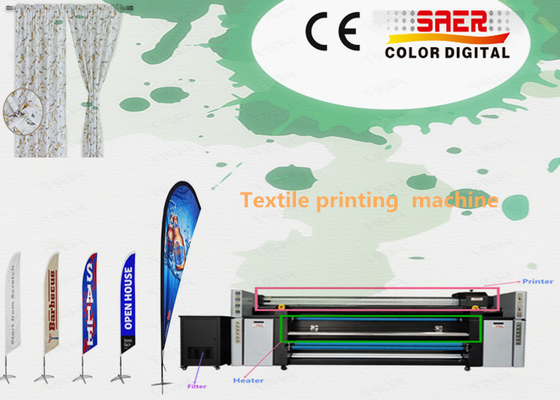 Stof van de de Drukmachine van de Epson de Hoofdsublimatie/de Textielprinter van de Kleurstofsublimatie