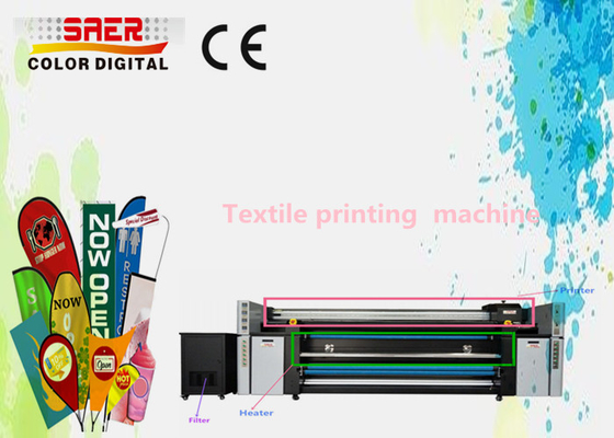 Paraplu / behang Digitale stofdrukmachine 1800 DPI 2100 mm