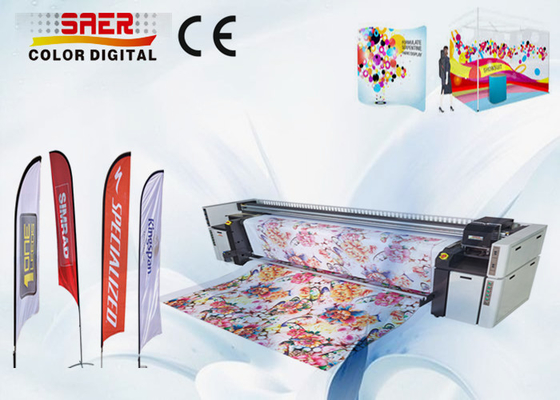 2100 mm digitale sublimatieprinter voor vlaggenkatoen