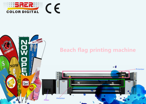 CSR2200 van de de Machinevlag van de sublimatie Textieldruk van de de Bannerpolyester van de de Stoffenkleurstof de Sublimatieprinter