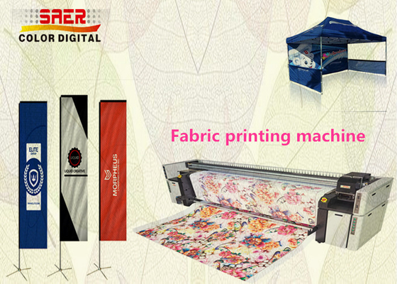 High Speed Large Format 4 Head Sublimatie Printer Resolutie 1400 dpi