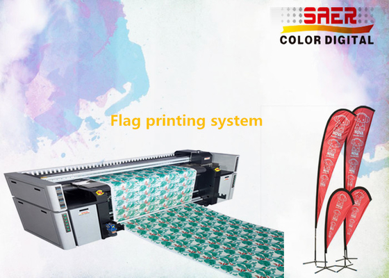 Digitale textielprinter met dubbel CMYK