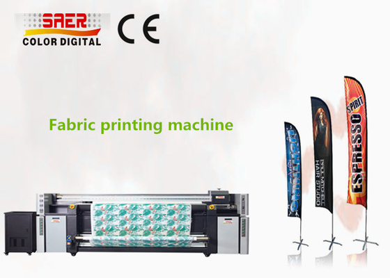 SAER Textile Printing and Drying System met Epson High DPI Head