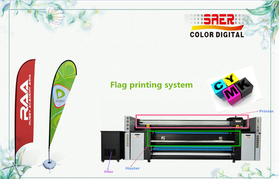 Direct textielprinter met hoge Dpi-snelheid met infrarooddroger