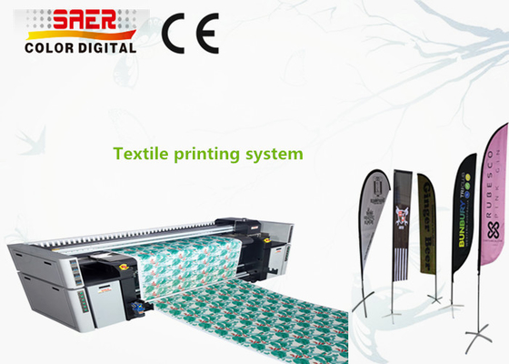 Paraplu-stofdrukmachine / tenttextielprintsysteem