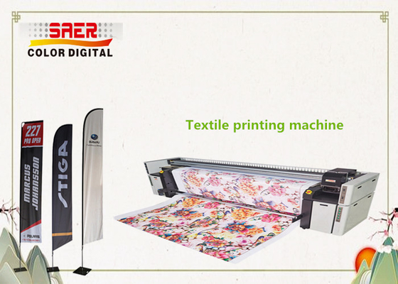Paraplu-stofdrukmachine / tenttextielprintsysteem