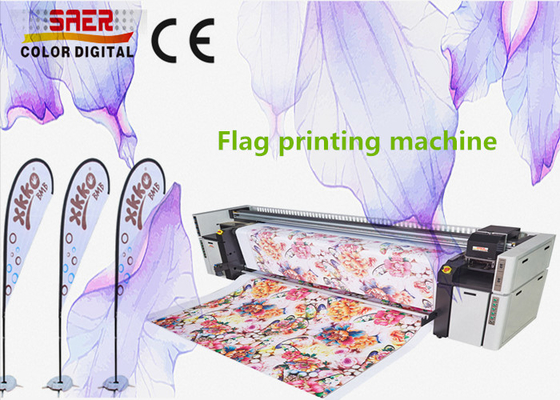 Grote textieldrukmachine / paraplu-stofprinter