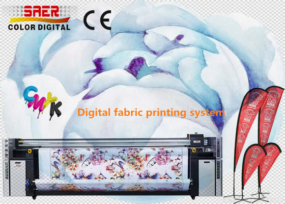 Grootformaat teardrop vlag printsysteem / textieldrukmachine