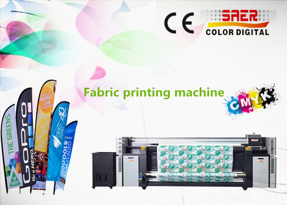 Grootformaat teardrop vlag printsysteem / textieldrukmachine