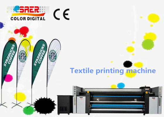 SAER Multicolor Sublimatie Drukmachine voor polyesterstof
