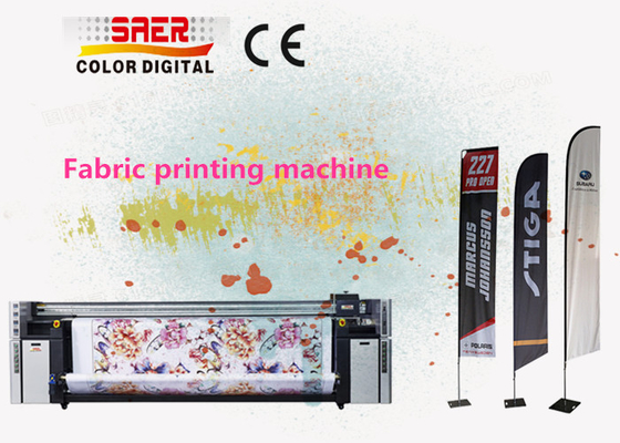 SAER Textieldrukmachine met vaste verwarmingseenheid all-in-one