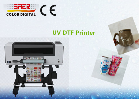 A3 grootte UV DTF printer Digitaal logo printer voor glas metalen telefoonhoesje