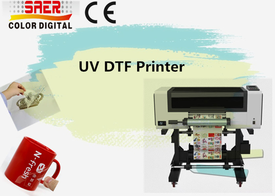 SAER Factory A3 UV Inkjet Printing Machine Vernis UV DTF Printer