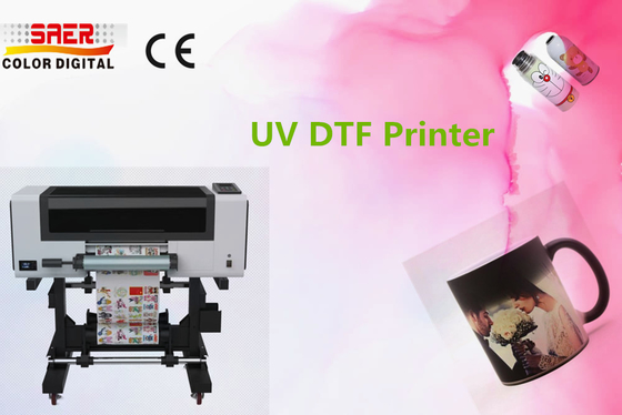 SAER Factory A3 UV Inkjet Printing Machine Vernis UV DTF Printer