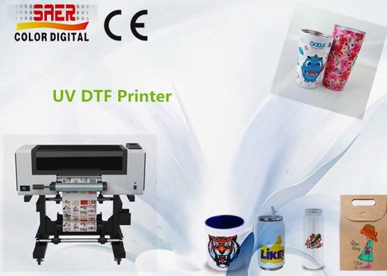 Roll To Roll UV DTF Printer PET A B film maken Logo Printer UV DTF overdracht stickers
