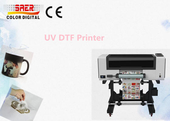 3 koppen UV DTF-printer A3-grootte kleine UV-kristallen plakker printer