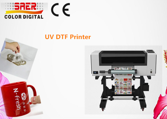 UV DTF-printer rol tot rol kop wrap stickers printer drukmachine voor kleine bedrijven