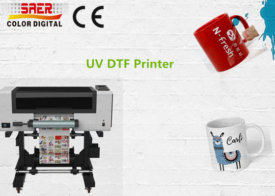 UV DTF-printer rol tot rol kop wrap stickers printer drukmachine voor kleine bedrijven