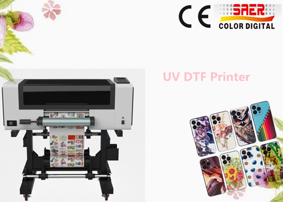 Roll to Roll UV DTF Printer 30cm A3 Printmachine AB Film Transfer