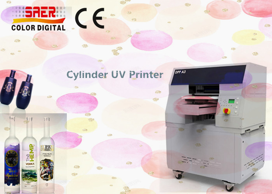 UV-machine voor cilindrische en kegelvormige flessen