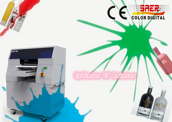 Digitale SAER cilindervormige 360 UV-printer / UV-printeroplossing voor Tumbler