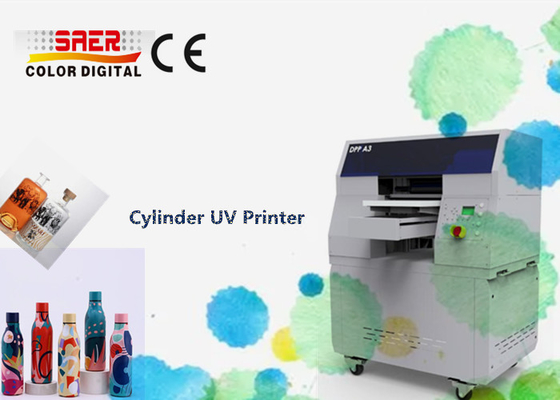Fabrieksautomatische SAER-cilinder UV-printer / 360 UV-roterende printer