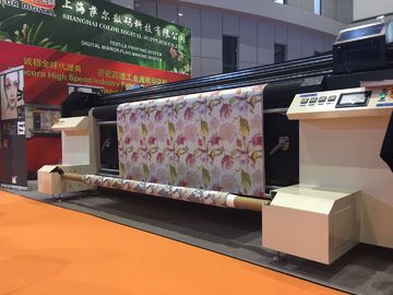 Wijze van de de Machine Dubbele CMYK Kleur van de hoge snelheids de Textiel Digitale Druk