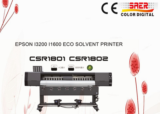Stabiele kwaliteit Eco-oplosmiddel printer Vinyl printer voor binnen / buiten drukken
