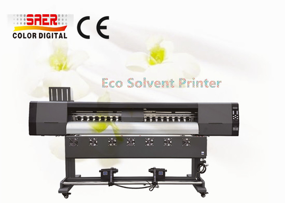 Stabiele kwaliteit Eco-oplosmiddel printer Vinyl printer voor binnen / buiten drukken