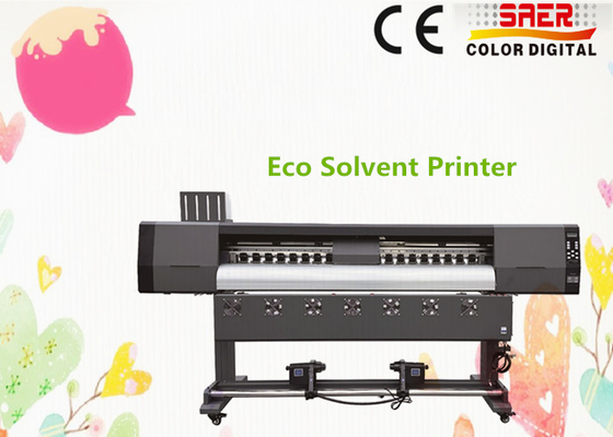 Digitale drukmachine Eco-oplosmiddelprinter voor vinyl materiaal