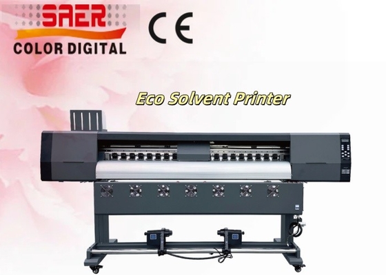 Eco Solvent Inkjet Printer Indoor Outdoor Industrial Grote formaat Vinyl Sticker Banner Plotter