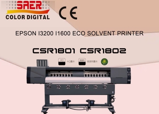 Commerciële Pvc Flex Banner Stickers Paper Eco Solvent Printing Machine