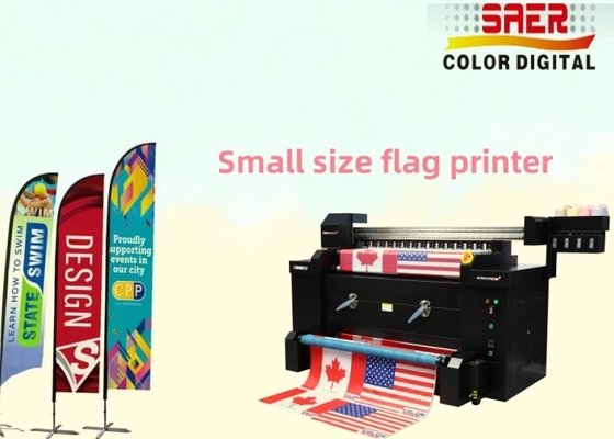 Automatische directe textiel vlaggen banner sublimatie vlag drukmachine 1.2m vlag vlag printer
