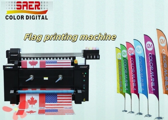 Vlaggen Promotie Reclame Textieldrukmachine Vlaggendrukmachine