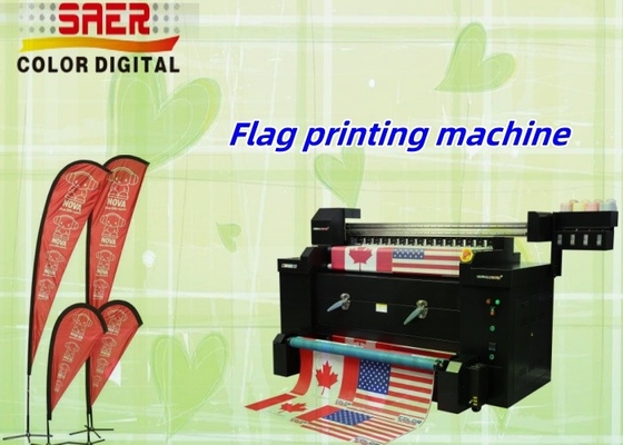 Digitaal drukken Kleine printer Banners Vlaggen / 1,2m Vlaggedrukken systeem