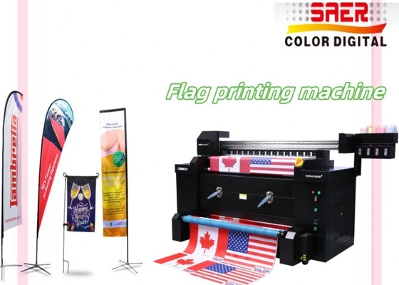 1.2M I3200 Koppen Sublimatie Direct Druk Digitaal Textiel Vlaggedrukker