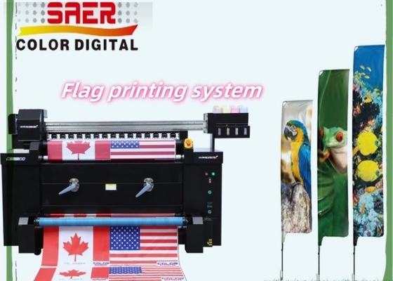 Fabrieks direct verkoop Sublimatie-flaggedrukker met hoge resolutie