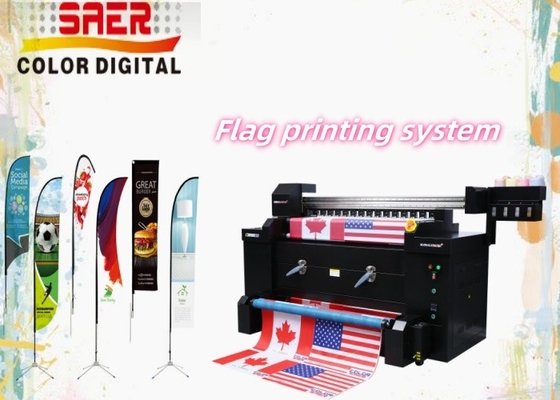 Fabrieks direct verkoop Sublimatie-flaggedrukker met hoge resolutie